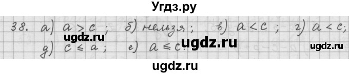 ГДЗ (Решебник к учебнику 2015) по алгебре 9 класс Г.В. Дорофеев / номер / 38