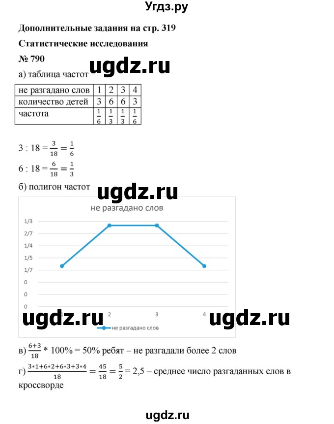 ГДЗ (Решебник к учебнику 2019) по алгебре 9 класс Г.В. Дорофеев / номер / 790