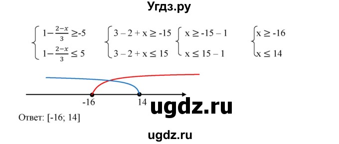 ГДЗ (Решебник к учебнику 2019) по алгебре 9 класс Г.В. Дорофеев / проверь себя номер / глава 1 / 13(продолжение 2)