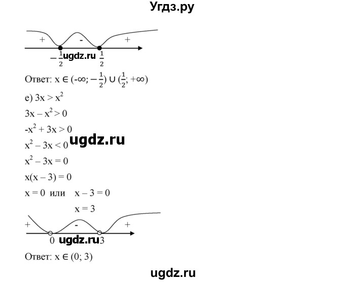 ГДЗ (Решебник к учебнику 2019) по алгебре 9 класс Г.В. Дорофеев / это надо уметь номер / глава 2 / 10(продолжение 3)