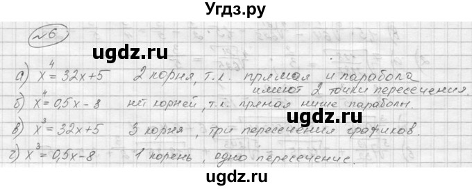 ГДЗ (Решебник) по алгебре 9 класс (Дидактические материалы) Ю.Н. Макарычев / самостоятельная работа / вариант 1 / С-10 / 6