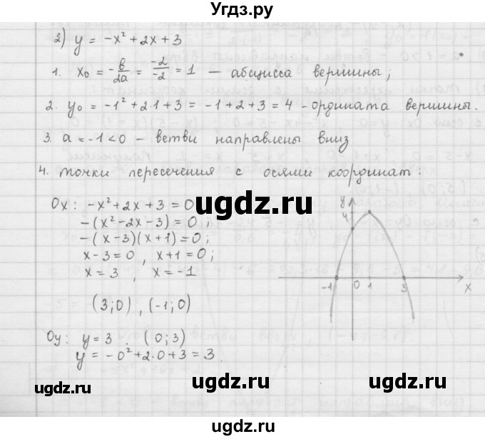 ГДЗ (Решебник к учебнику 2016) по алгебре 9 класс А.Г. Мерзляк / упражнение / 345(продолжение 2)