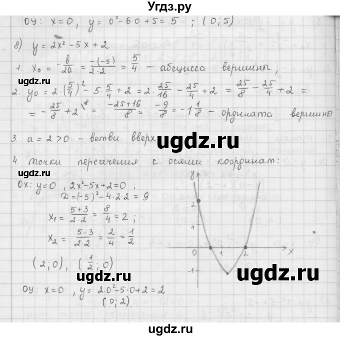 ГДЗ (Решебник к учебнику 2016) по алгебре 9 класс А.Г. Мерзляк / упражнение / 345(продолжение 6)