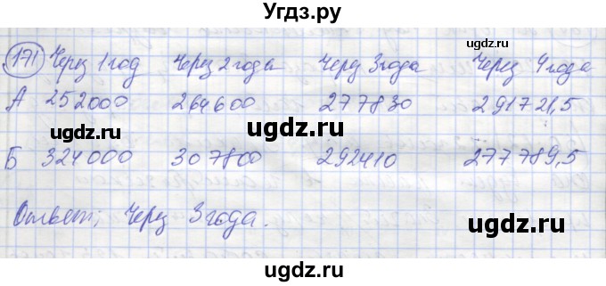 ГДЗ (Решебник №1) по алгебре 9 класс (рабочая тетрадь) Минаева С.С. / упражнение номер / 171