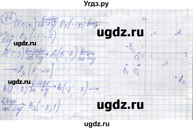 ГДЗ (Решебник №1) по алгебре 9 класс (рабочая тетрадь) Минаева С.С. / упражнение номер / 65