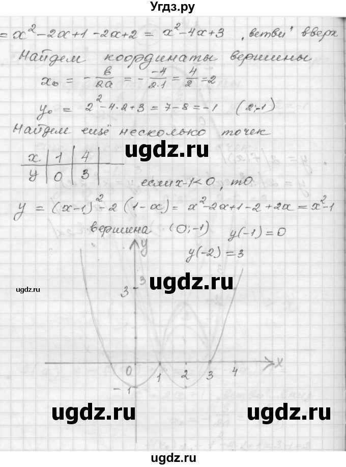 ГДЗ (Решебник) по алгебре 9 класс (самостоятельные и контрольные работы) А.П. Ершова / алгебра / самостоятельная работа / С-4 / В1(продолжение 10)