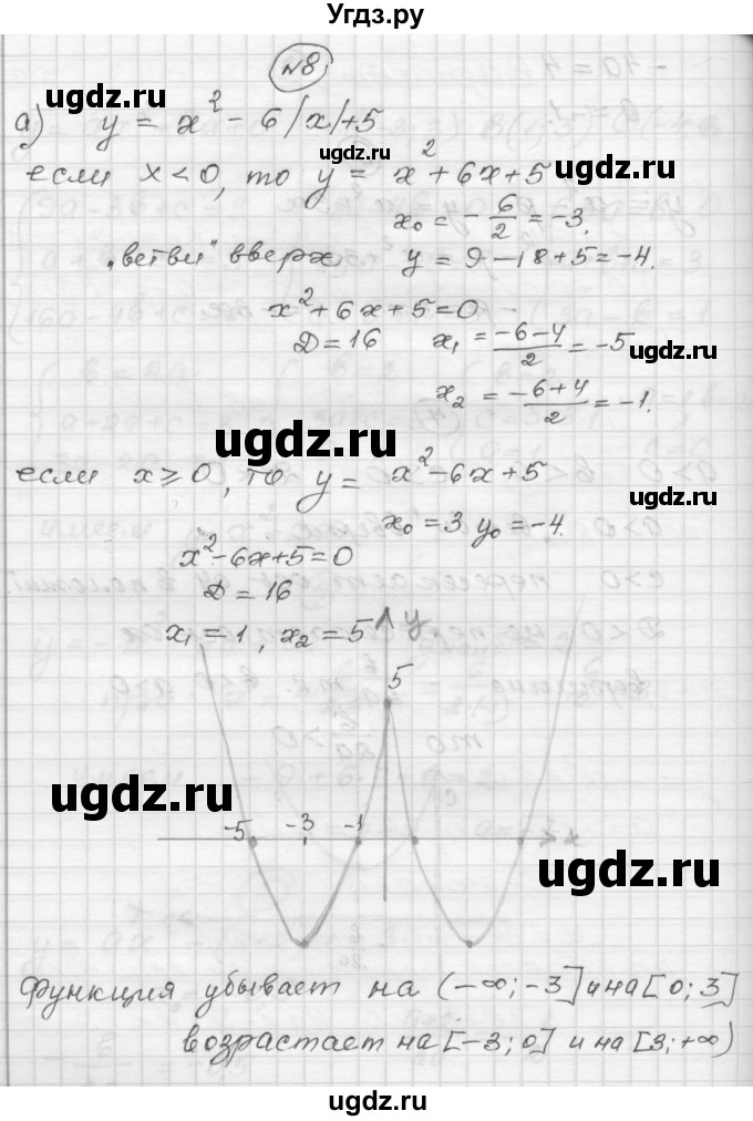 ГДЗ (Решебник) по алгебре 9 класс (самостоятельные и контрольные работы) А.П. Ершова / алгебра / самостоятельная работа / С-4 / В2(продолжение 4)
