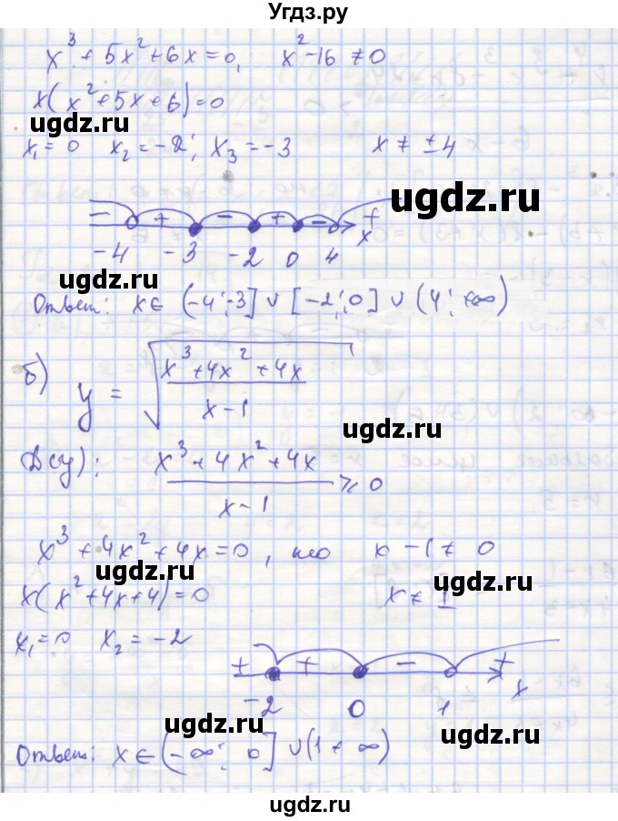 ГДЗ (Решебник) по алгебре 9 класс (рабочая тетрадь) Миндюк Н.Г. / параграф 13 / 11(продолжение 2)