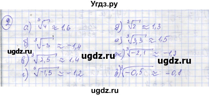 ГДЗ (Решебник) по алгебре 9 класс (рабочая тетрадь) Миндюк Н.Г. / параграф 9 / 2