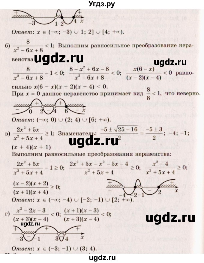 ГДЗ (Решебник №3) по алгебре 10 класс А.Н. Колмогоров / номер / 245(продолжение 2)