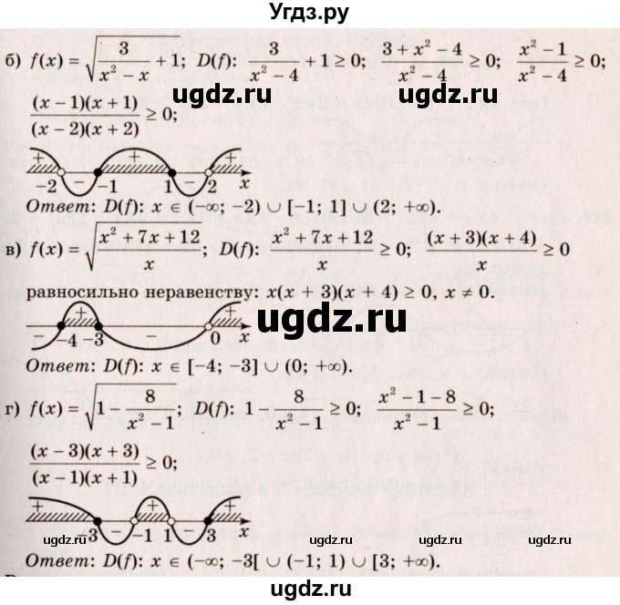 ГДЗ (Решебник №3) по алгебре 10 класс А.Н. Колмогоров / номер / 246(продолжение 2)