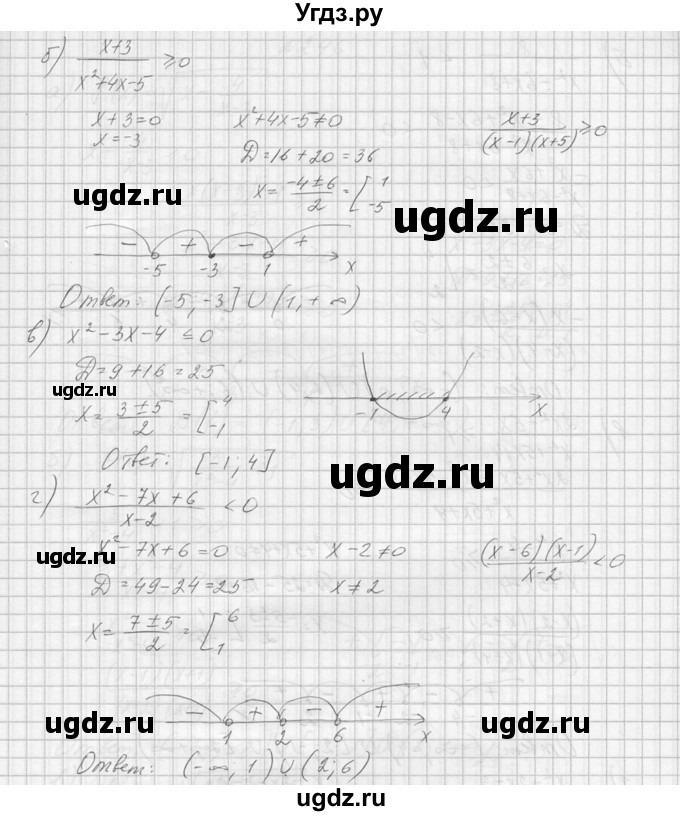 ГДЗ (Решебник №1) по алгебре 10 класс А.Н. Колмогоров / номер / 244(продолжение 2)