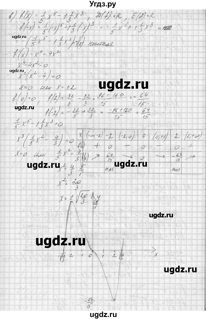 ГДЗ (Решебник №1) по алгебре 10 класс А.Н. Колмогоров / номер / 300(продолжение 2)