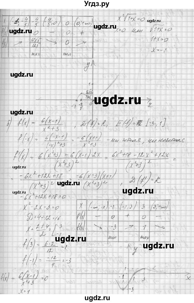 ГДЗ (Решебник №1) по алгебре 10 класс А.Н. Колмогоров / номер / 301(продолжение 2)