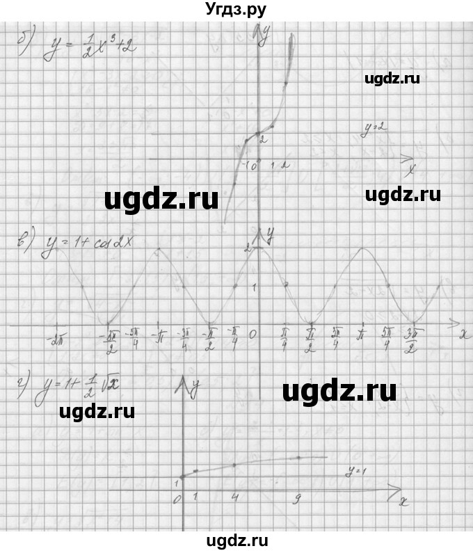 ГДЗ (Решебник №1) по алгебре 10 класс А.Н. Колмогоров / номер / 56(продолжение 2)