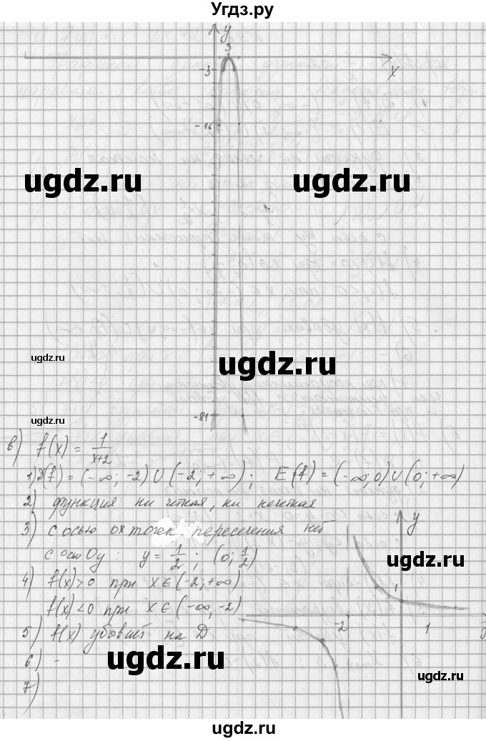 ГДЗ (Решебник №1) по алгебре 10 класс А.Н. Колмогоров / номер / 96(продолжение 2)