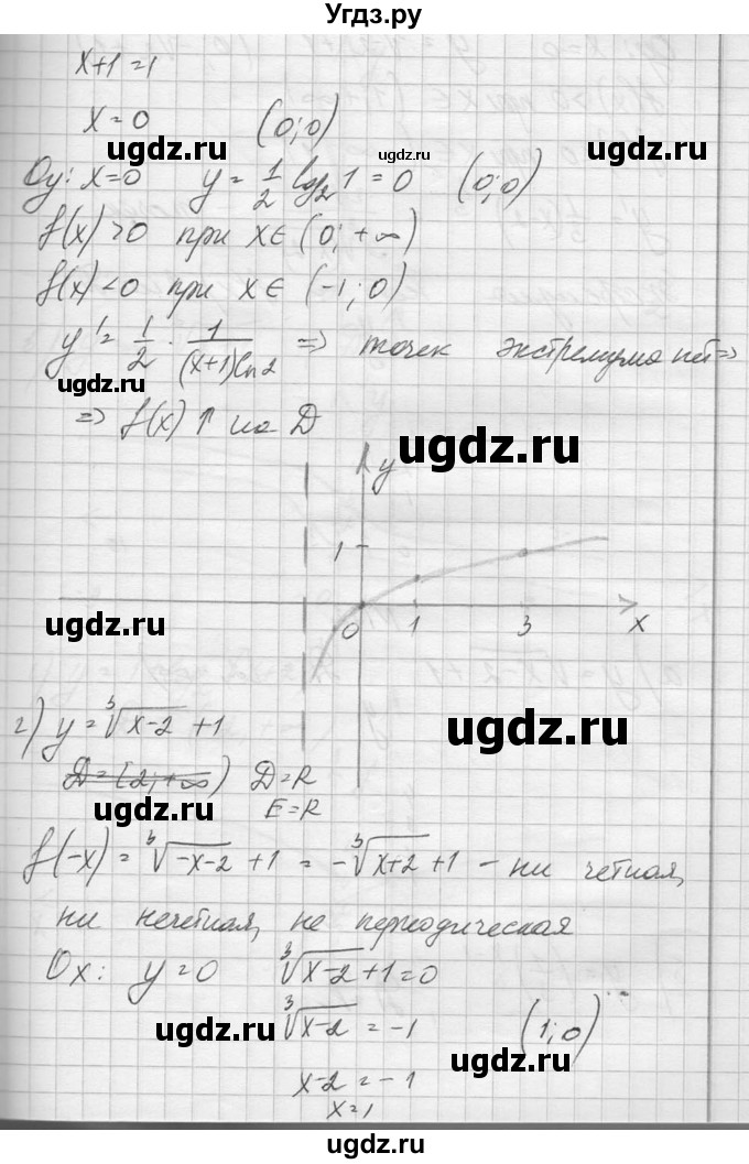 ГДЗ (Решебник №1) по алгебре 10 класс А.Н. Колмогоров / повторение номер / 121(продолжение 4)
