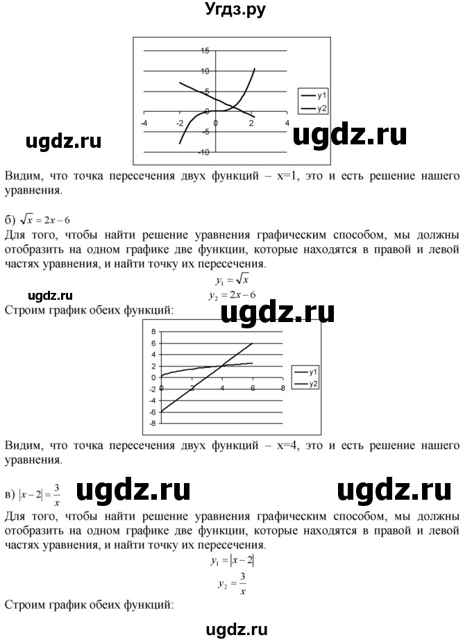 ГДЗ (Решебник №1 к задачнику) по алгебре 10 класс (Учебник, Задачник) А.Г. Мордкович / §1 / 16(продолжение 2)