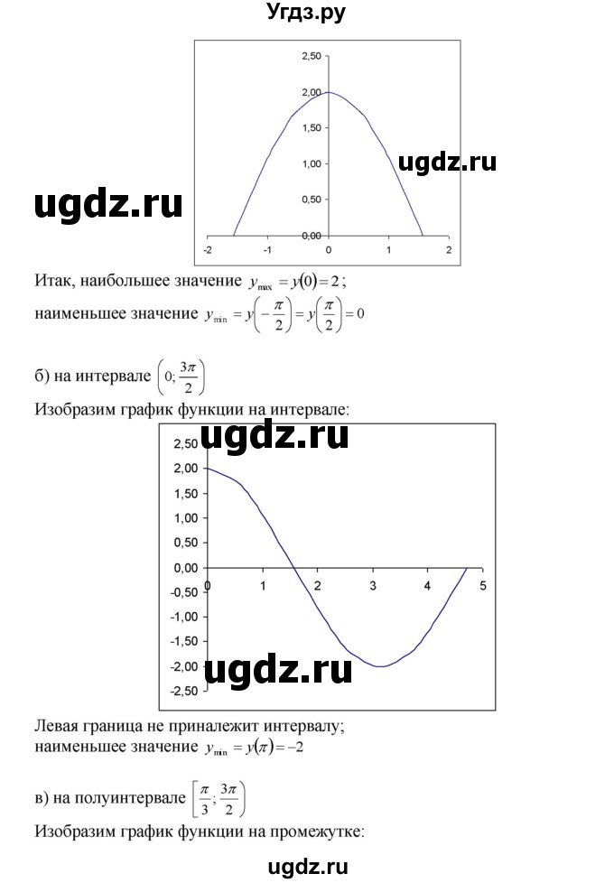 ГДЗ (Решебник №1 к задачнику) по алгебре 10 класс (Учебник, Задачник) А.Г. Мордкович / §13 / 3(продолжение 2)