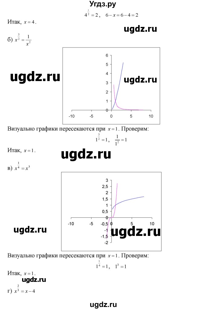 ГДЗ (Решебник №1 к задачнику) по алгебре 10 класс (Учебник, Задачник) А.Г. Мордкович / §38 / 15(продолжение 2)