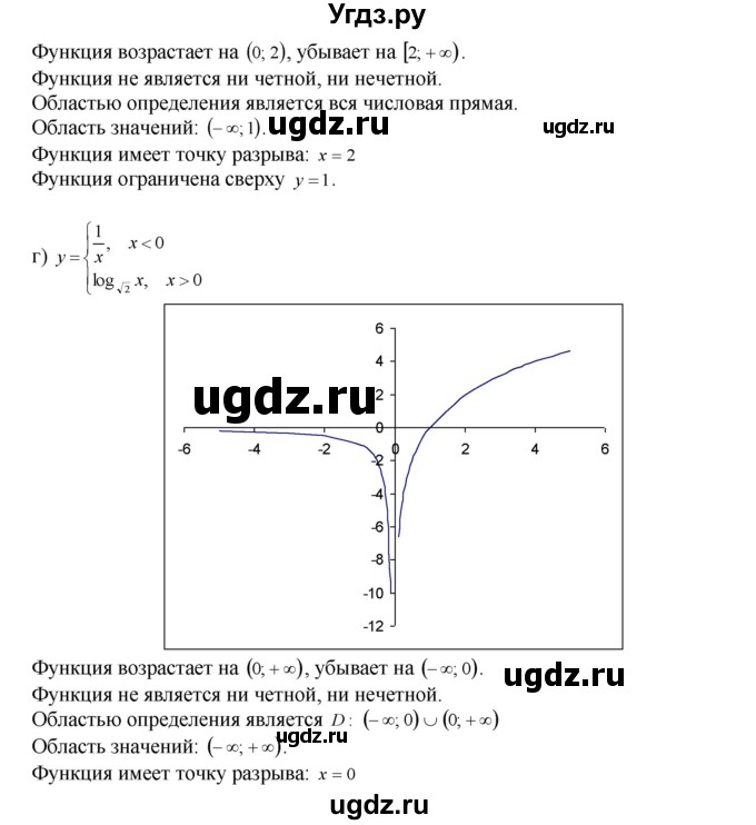 ГДЗ (Решебник №1 к задачнику) по алгебре 10 класс (Учебник, Задачник) А.Г. Мордкович / §42 / 22(продолжение 3)