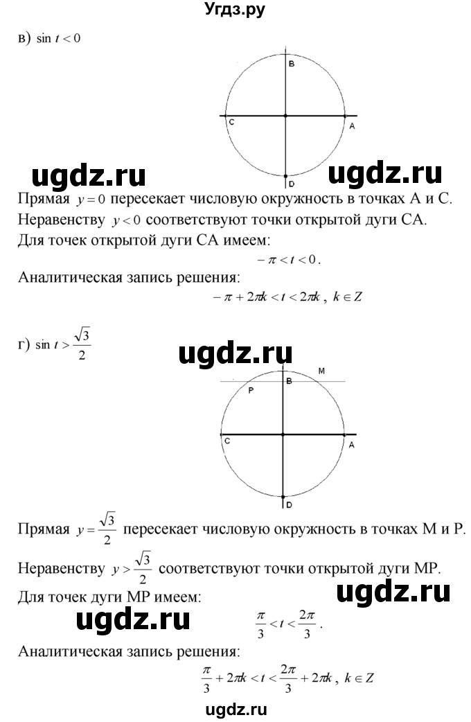 ГДЗ (Решебник №1 к задачнику) по алгебре 10 класс (Учебник, Задачник) А.Г. Мордкович / §6 / 39(продолжение 2)