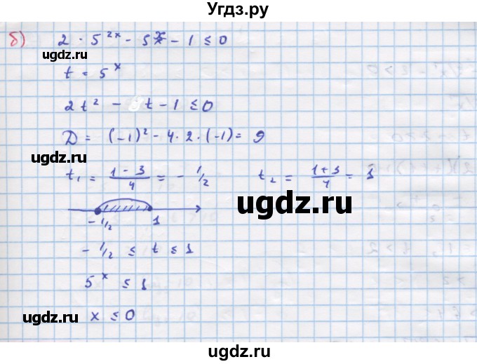 ГДЗ (Решебник №1 к задачнику) по алгебре 10 класс (Учебник, Задачник) А.Г. Мордкович / §57 / 16(продолжение 2)