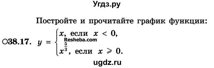 ГДЗ (Учебник) по алгебре 10 класс (Учебник, Задачник) А.Г. Мордкович / §38 / 17