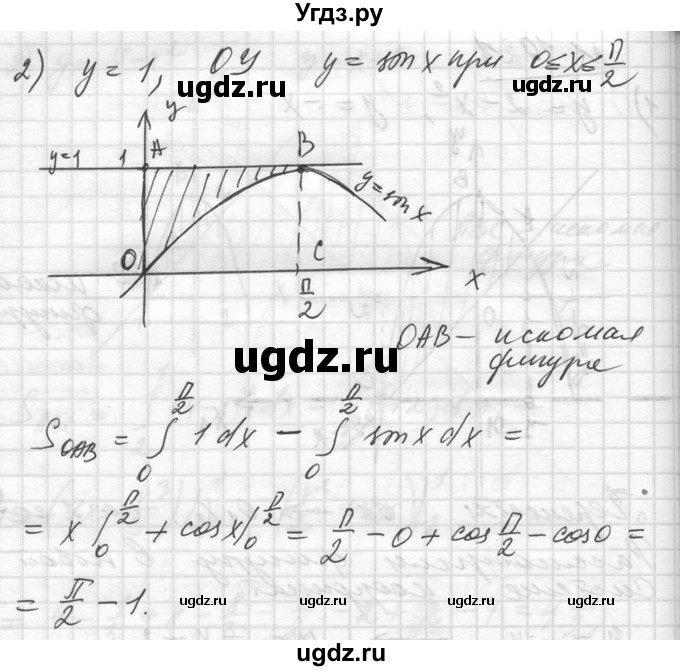 ГДЗ (Решебник №1) по алгебре 10 класс Ш.А. Алимов / упражнение-№ / 1021(продолжение 2)