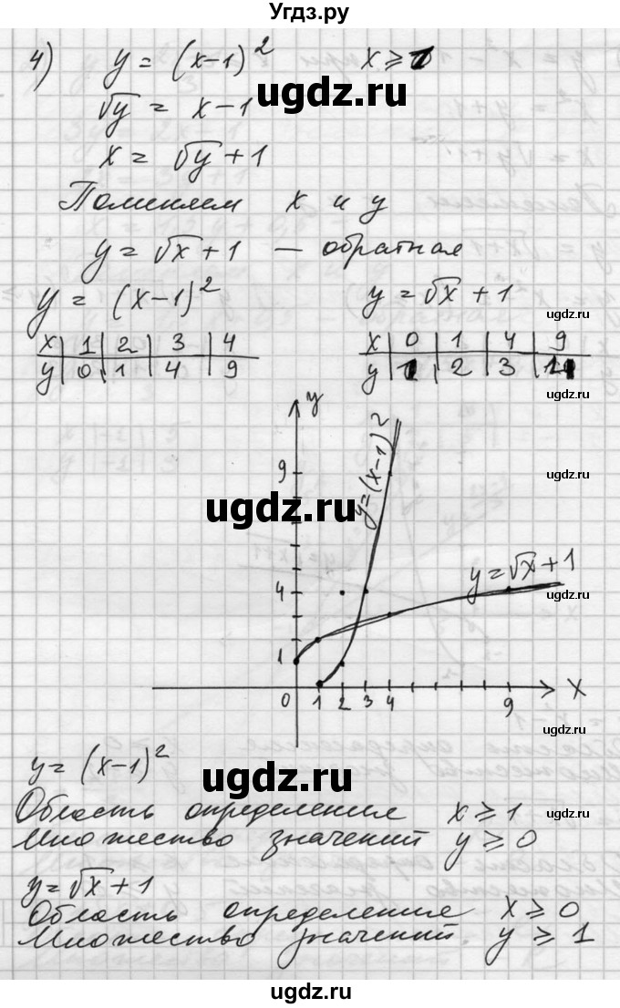 ГДЗ (Решебник №1) по алгебре 10 класс Ш.А. Алимов / упражнение-№ / 137(продолжение 4)