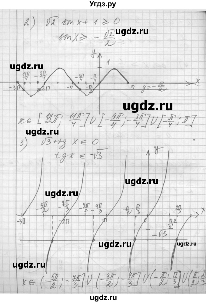 ГДЗ (Решебник №1) по алгебре 10 класс Ш.А. Алимов / упражнение-№ / 1417(продолжение 2)