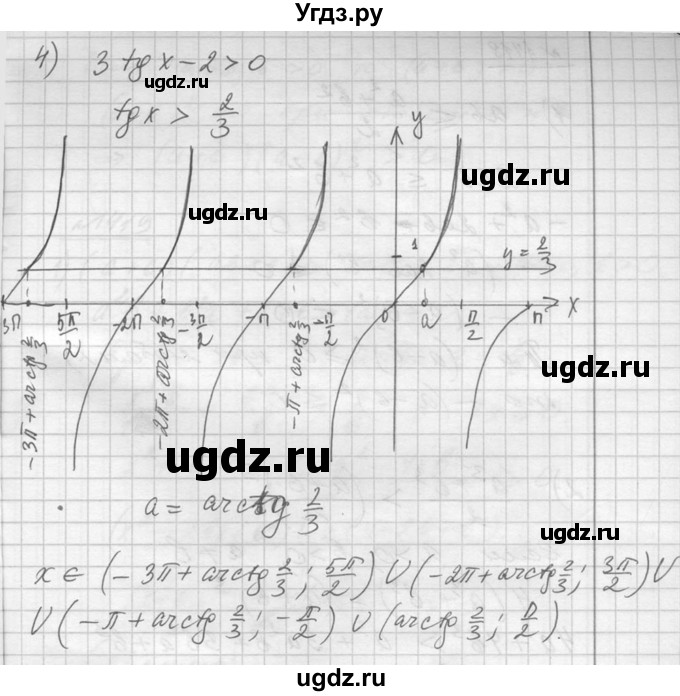 ГДЗ (Решебник №1) по алгебре 10 класс Ш.А. Алимов / упражнение-№ / 1417(продолжение 3)