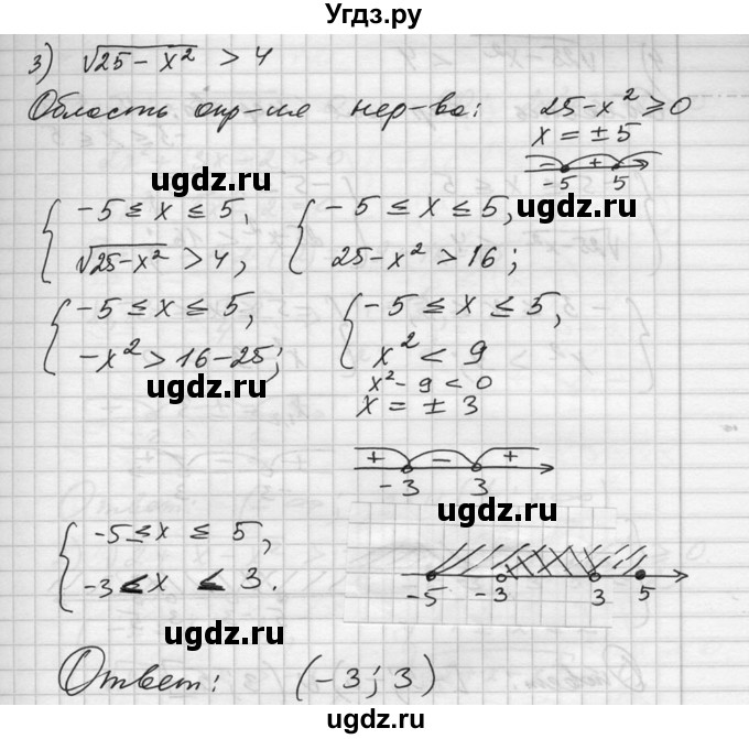 ГДЗ (Решебник №1) по алгебре 10 класс Ш.А. Алимов / упражнение-№ / 168(продолжение 3)