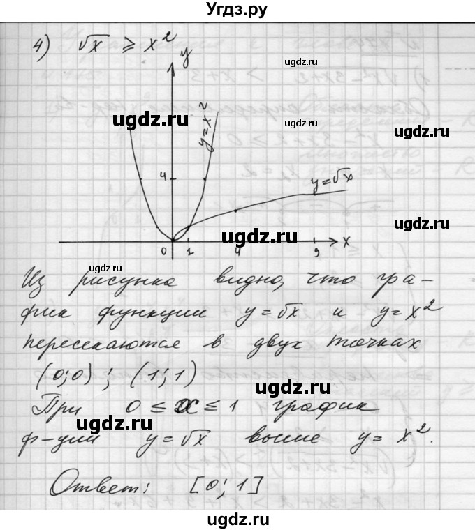 ГДЗ (Решебник №1) по алгебре 10 класс Ш.А. Алимов / упражнение-№ / 173(продолжение 4)