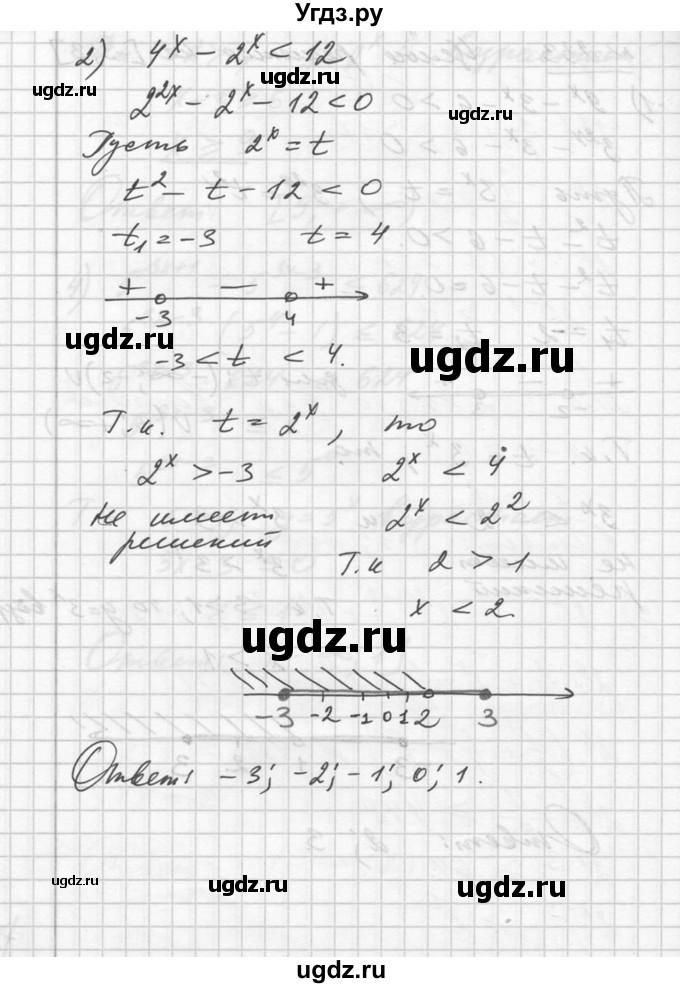 ГДЗ (Решебник №1) по алгебре 10 класс Ш.А. Алимов / упражнение-№ / 233(продолжение 2)
