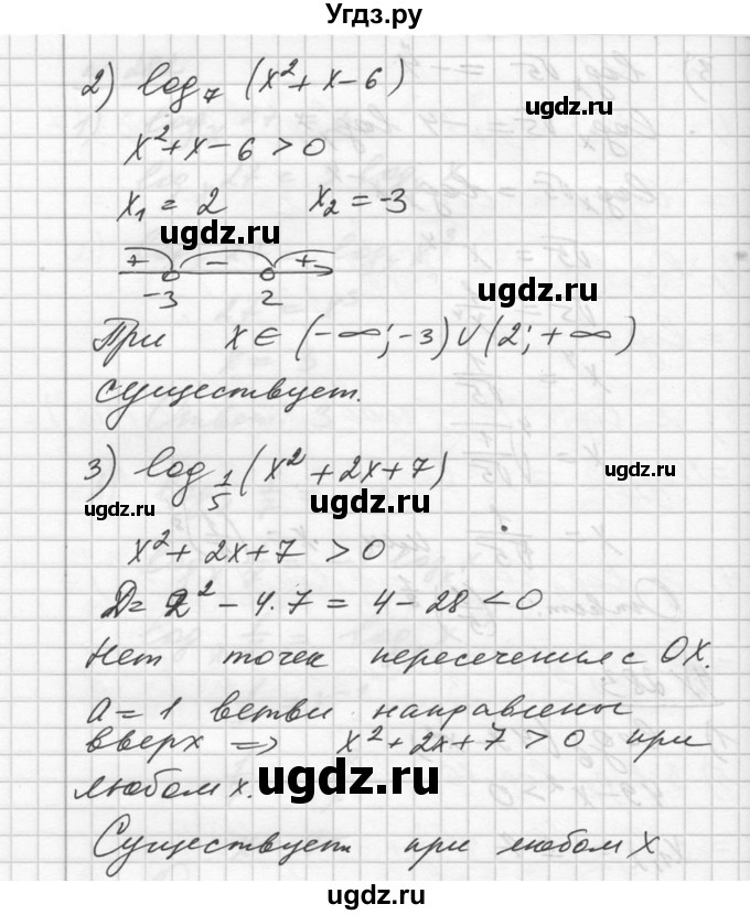 ГДЗ (Решебник №1) по алгебре 10 класс Ш.А. Алимов / упражнение-№ / 283(продолжение 2)
