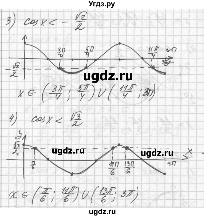 ГДЗ (Решебник №1) по алгебре 10 класс Ш.А. Алимов / упражнение-№ / 713(продолжение 2)
