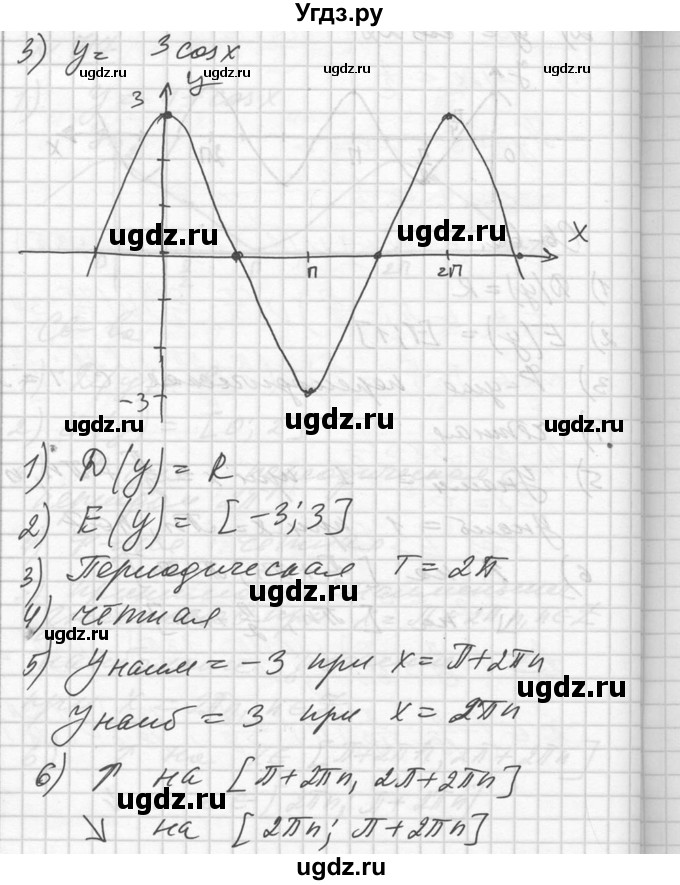 ГДЗ (Решебник №1) по алгебре 10 класс Ш.А. Алимов / упражнение-№ / 717(продолжение 3)