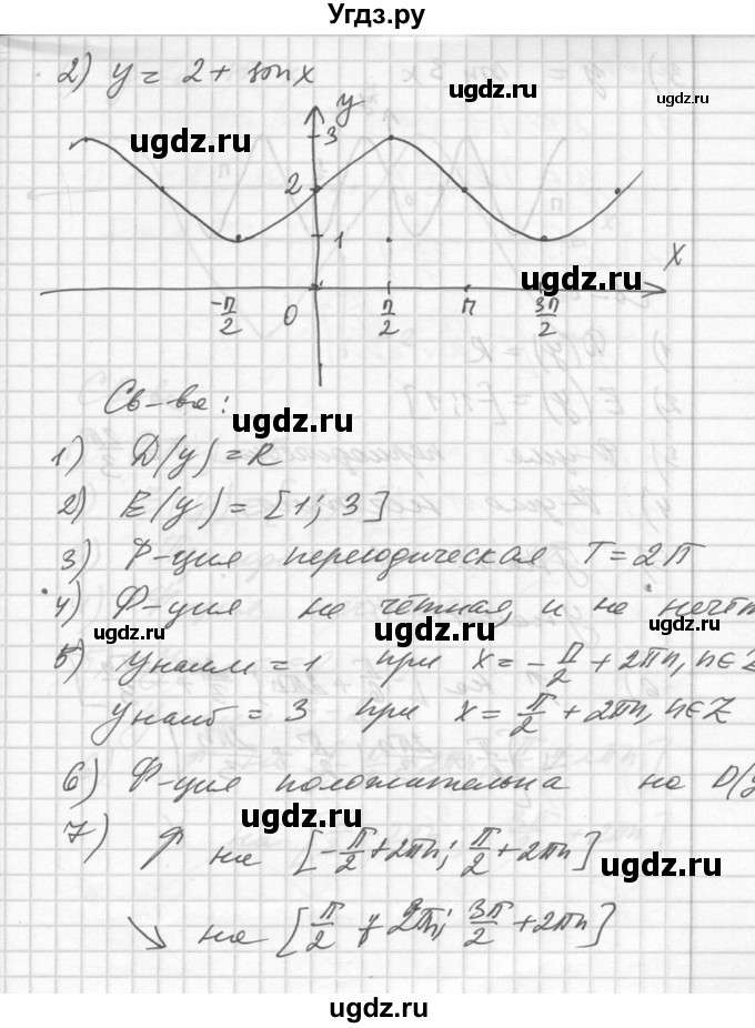 ГДЗ (Решебник №1) по алгебре 10 класс Ш.А. Алимов / упражнение-№ / 729(продолжение 2)