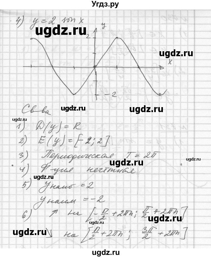 ГДЗ (Решебник №1) по алгебре 10 класс Ш.А. Алимов / упражнение-№ / 729(продолжение 4)