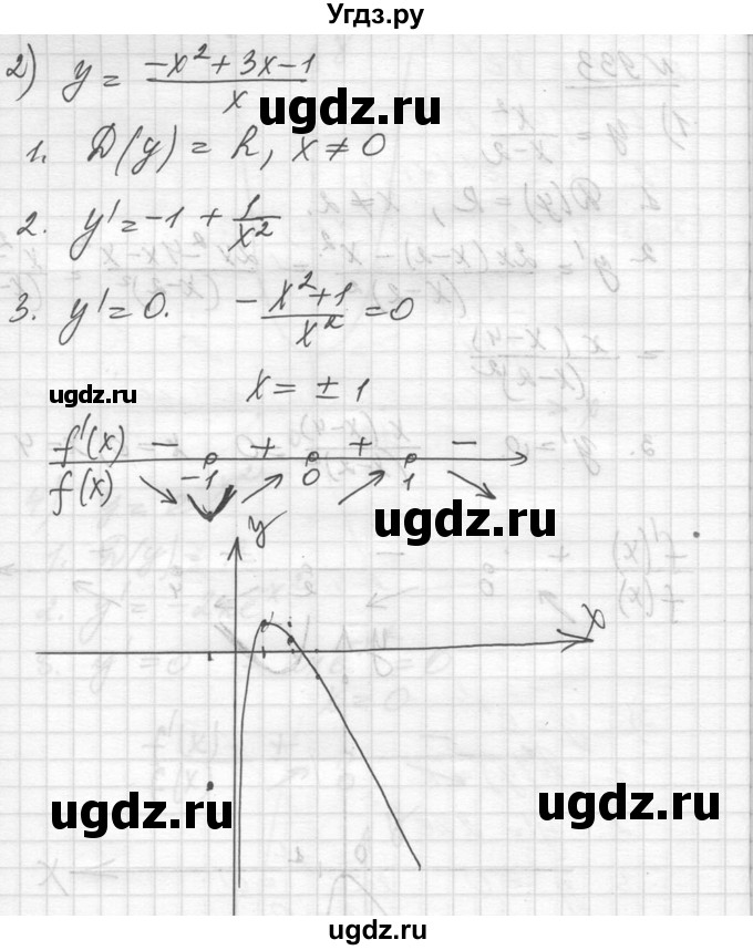 ГДЗ (Решебник №1) по алгебре 10 класс Ш.А. Алимов / упражнение-№ / 933(продолжение 2)