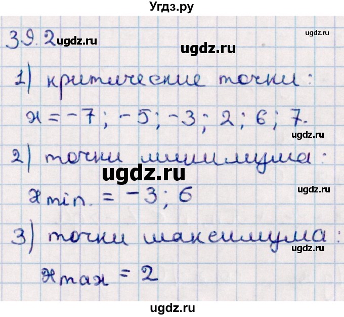 ГДЗ (Решебник к учебнику 2022) по алгебре 10 класс Мерзляк А.Г. / §39 / 39.2