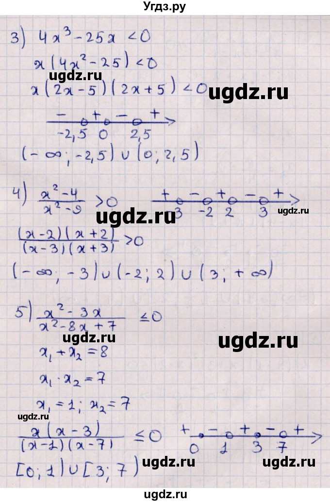ГДЗ (Решебник к учебнику 2022) по алгебре 10 класс Мерзляк А.Г. / §5 / 5.5(продолжение 2)