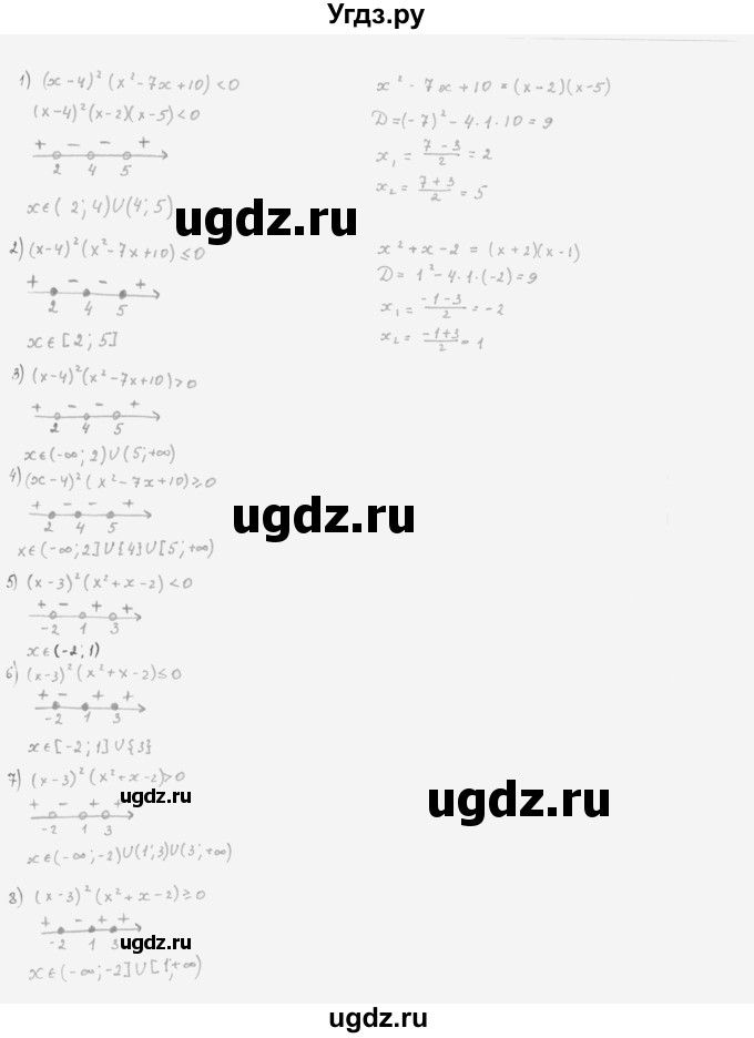 ГДЗ (Решебник к учебнику 2022) по алгебре 10 класс Мерзляк А.Г. / §5 / 5.9