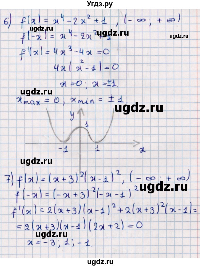 ГДЗ (Решебник к учебнику 2022) по алгебре 10 класс Мерзляк А.Г. / §41 / 41.1(продолжение 5)
