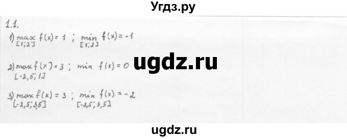 ГДЗ (Решебник к учебнику 2013) по алгебре 10 класс Мерзляк А.Г. / §1 / 1.1