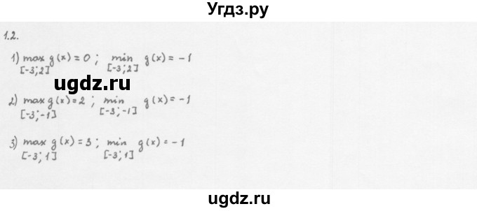 ГДЗ (Решебник к учебнику 2013) по алгебре 10 класс Мерзляк А.Г. / §1 / 1.2