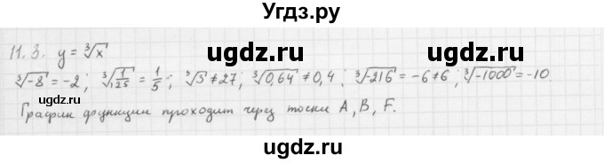 ГДЗ (Решебник к учебнику 2013) по алгебре 10 класс Мерзляк А.Г. / §11 / 11.2