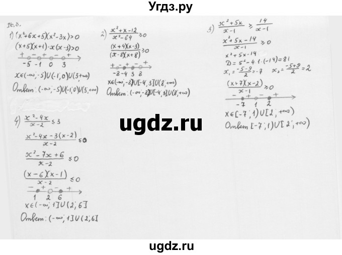 ГДЗ (Решебник к учебнику 2013) по алгебре 10 класс Мерзляк А.Г. / §16 / 16.8