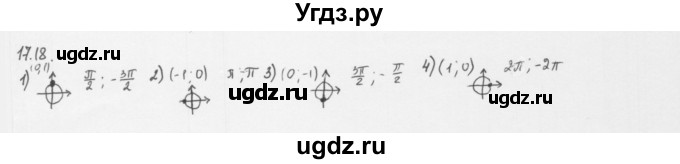 ГДЗ (Решебник к учебнику 2013) по алгебре 10 класс Мерзляк А.Г. / §17 / 17.18